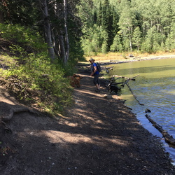 2015.09.07 - Hiking with Miranda and the Dogs